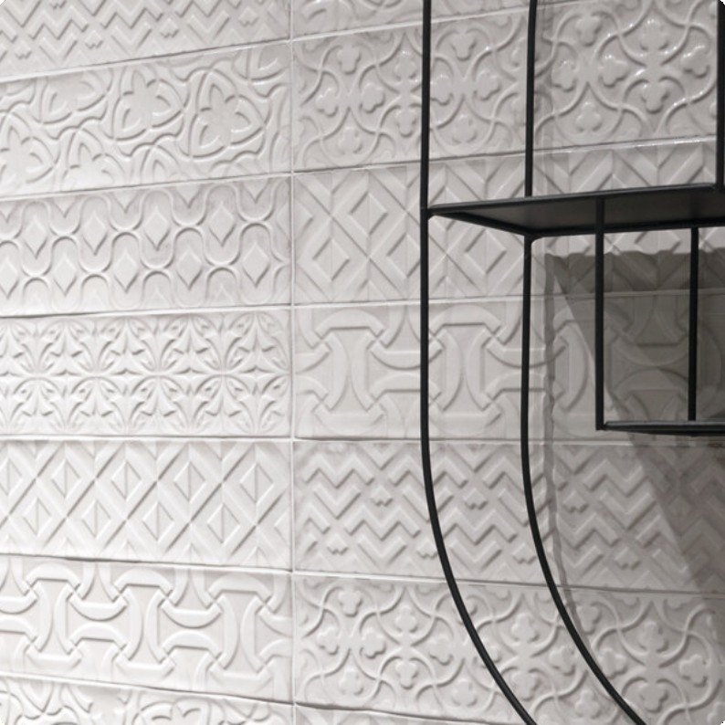 Drop Relieve White 7.5x30