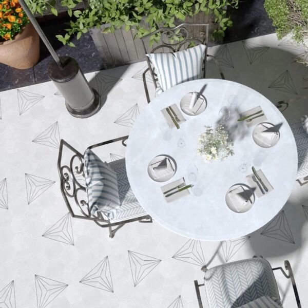 Scandinavian Hex.15x17.3