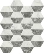 Marmi Hex Decor Bianco Grigio